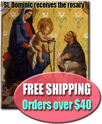 Buy Rosaries and Rosary Bracelets as Catholic gifts
